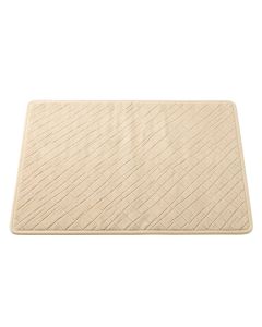 River Branch Bath Mat - Beige (synthetic illustration; no displayed measurements)