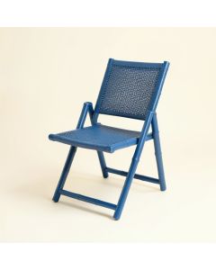 Cliff Bluff Folding Outdoor Chair - Blue (synthetic illustration; no displayed measurements)