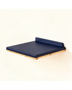 Laurel Canyon Wall-Mounted Cat Perch - Navy (synthetic illustration; no displayed measurements)