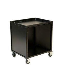 Dawn Bend Empty Rolling Workshop Cart - Black (synthetic illustration; no displayed measurements)