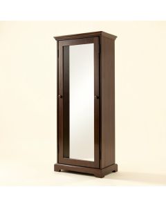 Askins Over The Door Jewelry Armoire With Mirror (synthetic illustration; no displayed measurements)
