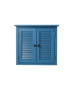 Juniper Bridge Wall-Mounted Laundry Cabinet - Blue (synthetic illustration; no displayed measurements)