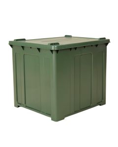 4 Ft. W X 2 Ft. D Plastic Horizontal Garbage Shed