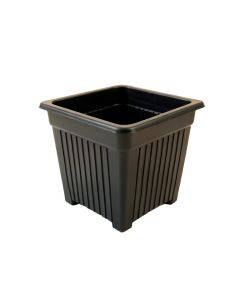 Spruce Bridge Empty Raised Planter - Black (synthetic illustration; no displayed measurements)