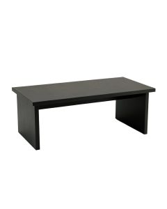Ridge Bridge Desktop Monitor Riser - Black