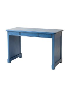 Oak Arc Writing Desk - Blue (synthetic illustration; no displayed measurements)