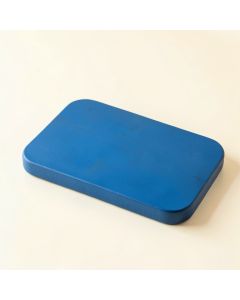 Lake Crossing Cutting Board - Blue (synthetic illustration; no displayed measurements)
