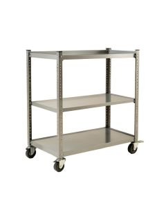 Hill Dale Empty Rolling Workshop Cart - Gray