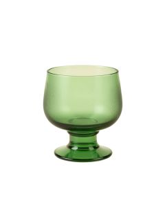 Clay Crossing Empty Candle Holder - Green