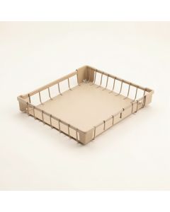 Heath Canyon Empty Under-Desk Cable Tray - Beige (synthetic illustration; no displayed measurements)