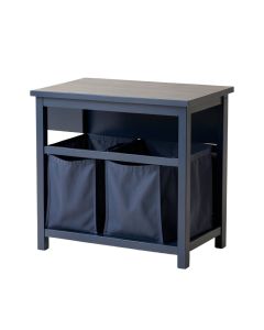 Moss Branch Laundry Sorting Station With Plain Removable Bags - Navy (synthetic illustration; no displayed measurements)