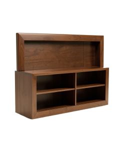 Andrews Elegant Bookcase Headboard