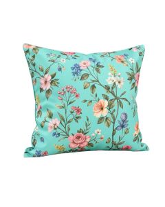 Turquoise Waters Indoor/Outdoor , Removable Cover Pillow , Set Of 3 Pillow Floral Pillow