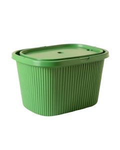 Heath Arc Laundry Hamper - Green (synthetic illustration; no displayed measurements)