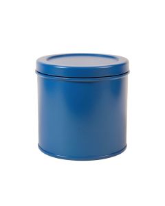 Fern Branch Storage Canister With Lid - Blue