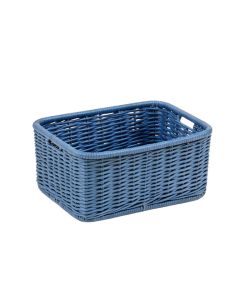 Willow Brook Empty Storage Basket - Blue