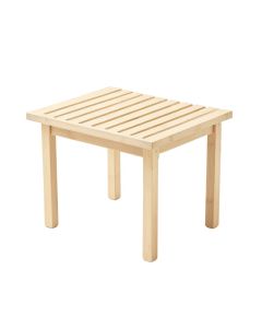 Oak Crossing Compact Balcony Table - Ivory (synthetic illustration; no displayed measurements)