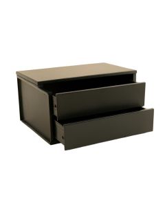 Birch Brook Small-Parts Storage Drawer Cabinet - Black (synthetic illustration; no displayed measurements)