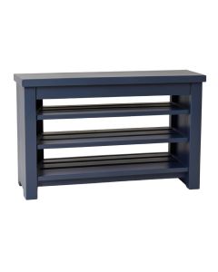 Sage Brook Shoe Storage Bench - Navy
