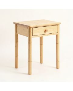 Vale Bend Side Table - Beige (synthetic illustration; no displayed measurements)