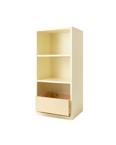 Flint Brook Narrow Cubby Tower - Cream (synthetic illustration; no displayed measurements)