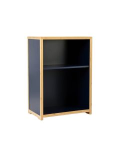 Hazel Bend Freestanding Bookcase - Navy