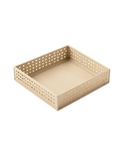 Alder Branch Empty Under-Desk Cable Tray - Beige (synthetic illustration; no displayed measurements)