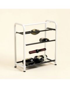 Aurelia 15 Bottle Floor Wine Bottle & Glass Rack (synthetic illustration; no displayed measurements)