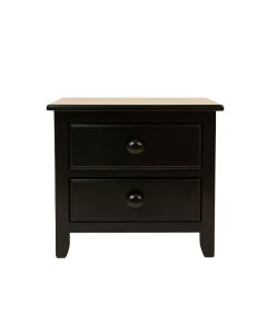 Sage Brook Nightstand - Black (synthetic illustration; no displayed measurements)