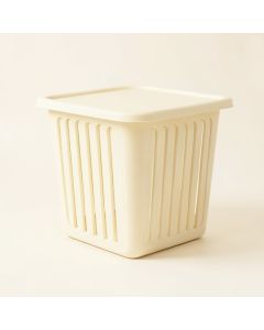Dune Brook Laundry Hamper - Ivory (synthetic illustration; no displayed measurements)