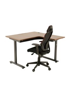 Reversible H-Shape Gaming Desk And Chair Set (synthetic illustration; no displayed measurements)