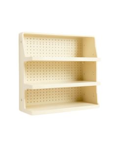 Field Dell Empty Wall-Mounted Tool Organizer Panel - Cream (synthetic illustration; no displayed measurements)