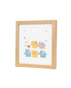Elihu Baby Elephants Framed Art