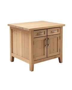 Lake Hamilton Kitchen Island With Wood Top