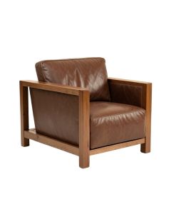 Enok 59.75 '' Faux Leather Square Arm Loveseat (synthetic illustration; no displayed measurements)