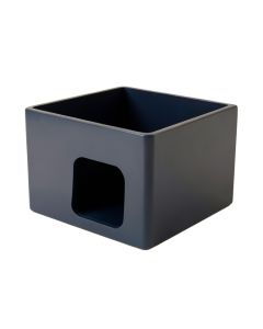 Reed Arc Empty Furniture-Style Litter Enclosure (synthetic illustration; no displayed measurements)