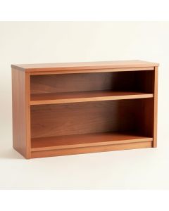 Cedar Bluff Low Bookcase - Terracotta (synthetic illustration; no displayed measurements)