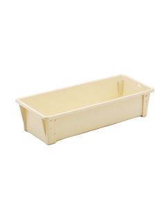 Brook Dale Empty Railing Planter With Integral Brackets - Cream (synthetic illustration; no displayed measurements)