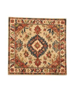 Bohemian Ikat Hand Knotted Wool Marengo Rug