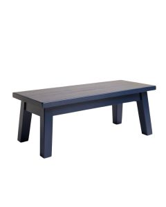 Hill Dale Indoor Bench - Navy (synthetic illustration; no displayed measurements)