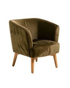 35.37 '' Wide Velvet Wingback Chair