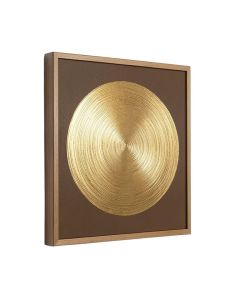 Golden Circle Painting Print