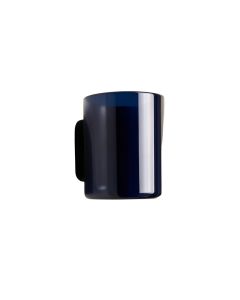 Dawn Dale Wall Sconce Mounted On A Plain Wall - Navy
