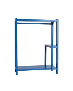 Hazel Crest Empty Garment Rack - Blue