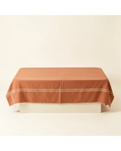 Ridge Bluff Flat Bed Sheet - Terracotta (synthetic illustration; no displayed measurements)