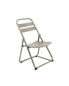 Juniper Bend Folding Outdoor Chair - Gray