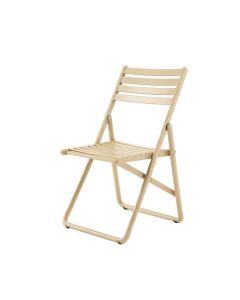 Meadow Crossing Folding Outdoor Chair - Beige