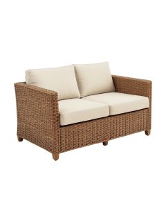 Ashwini Patio Sofa With Cushions (synthetic illustration; no displayed measurements)