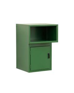 Flint Dell Wall-Mounted Entry Cabinet - Green (synthetic illustration; no displayed measurements)
