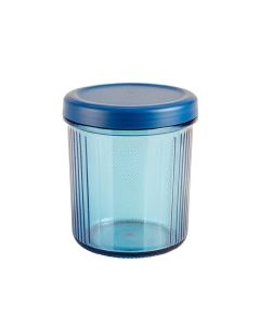 Harbor Bend Storage Canister With Lid - Blue (synthetic illustration; no displayed measurements)